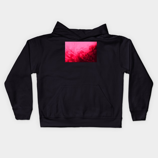 RED FROST Kids Hoodie by neilstuartcoffey